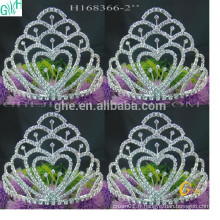 Tiaras Vente en gros Mini étoiles strass glaçée elsa tiara couronne tiara